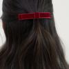 FANTASTIC PLANET flat velvet ribbon hair pin (3colors)