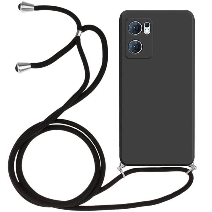 Coque de Protection - E.F.CONNECTION - OPPO Find X5 Lite - Souple - Silicone - Noir