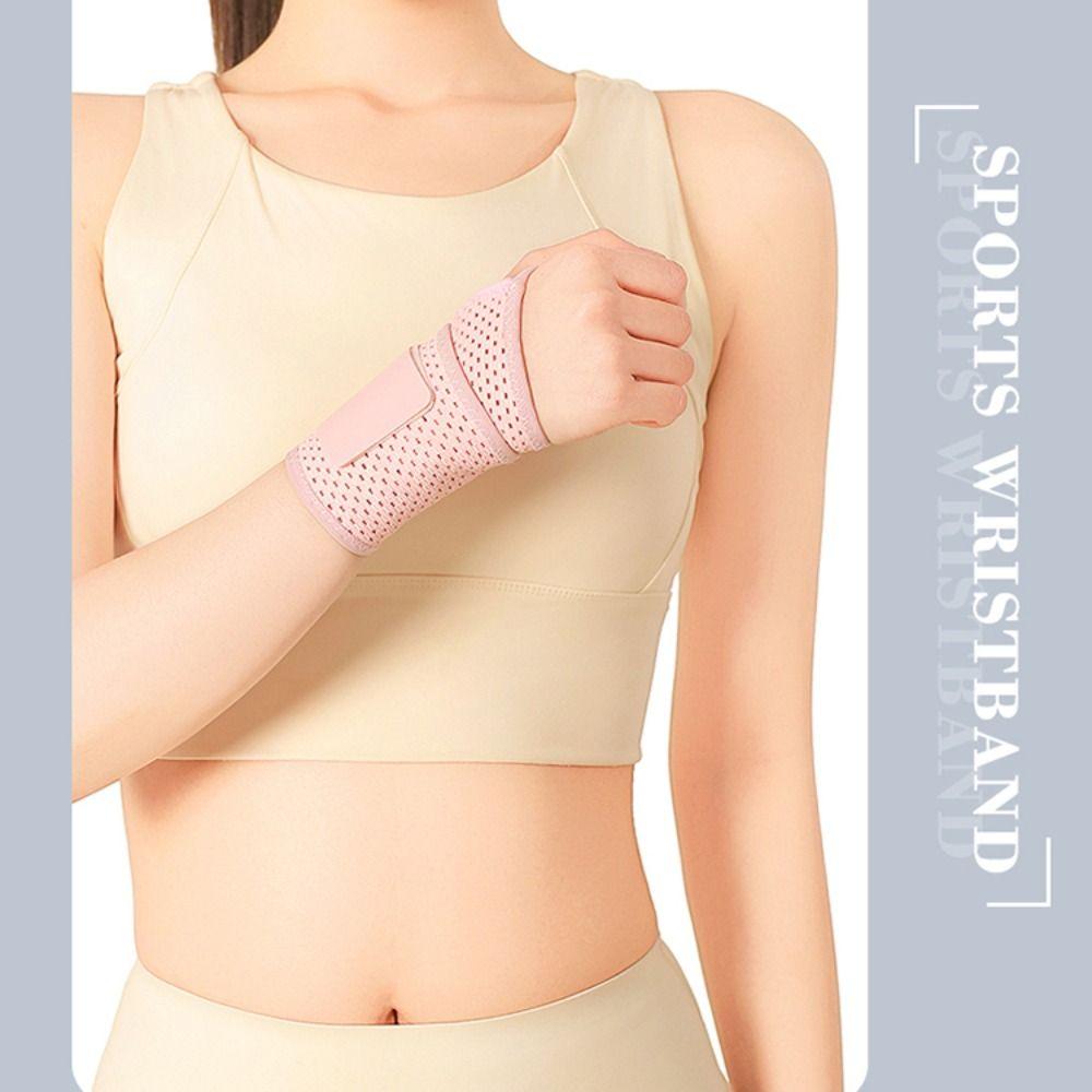 Unisex Breathable Wrist Support Brace Adjustable Pressurized Wrist Strap High Elastic Wrist Protectors Tendon Sheaths