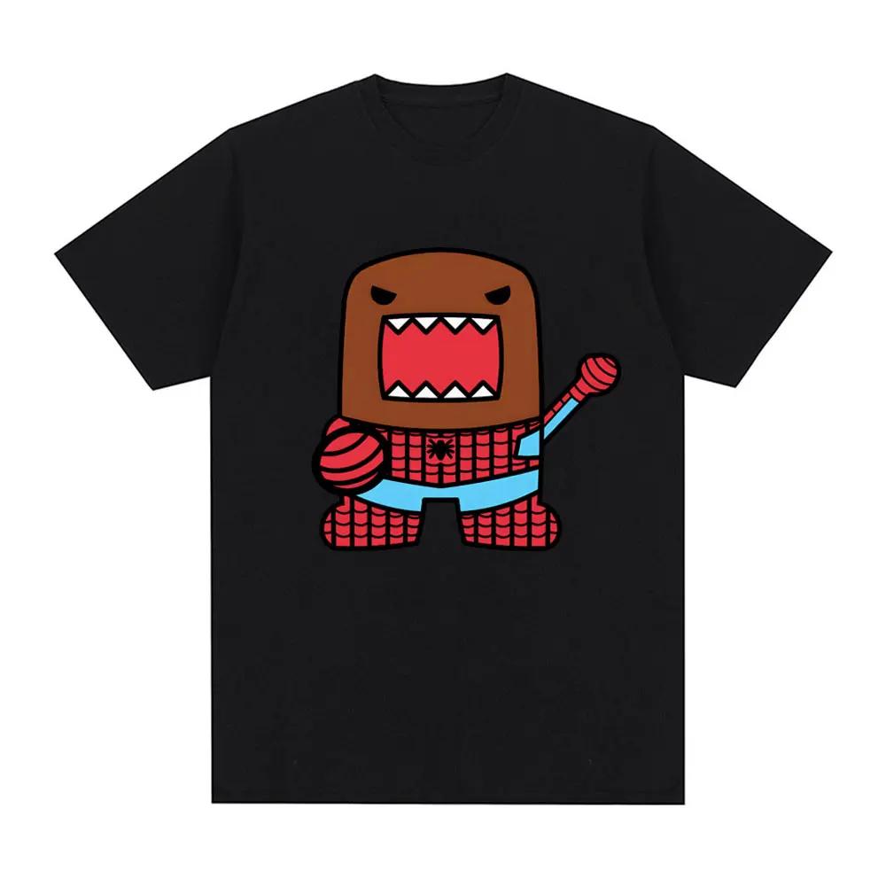 Domo Kun Funny Humorous T Shirts Men's Women Clothing Cotton Casual T-Shirts Harajuku Short Sleeve Oversized T-shirt Streetwear