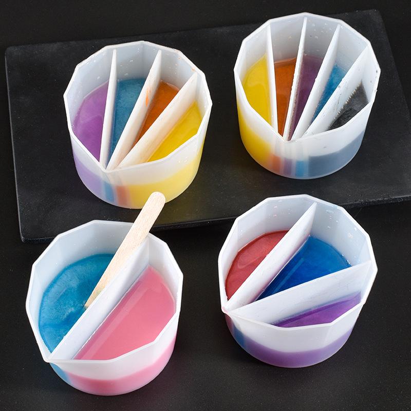 DIY Multi-Grid Silicone Epoxy Mixing Palette Mold for Color Matching
