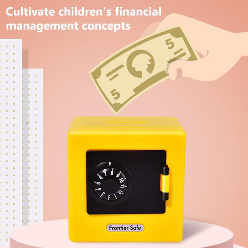 Coin Saving Money Box Children Gift Cash Piggy Deposit Safe Box Coin Cash Saving Large Space Safe Coin Cash Banks For Boys Girls