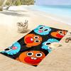 Gumball Print Beach Towel, Large Soft Quick Dry Towel for Beach Camping Swimming