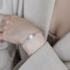 LESF 1 Carat Moissan Diamond Women Bracelet 925 Sterling Silver Round Bracelet White Gemstone Popular Jewelry