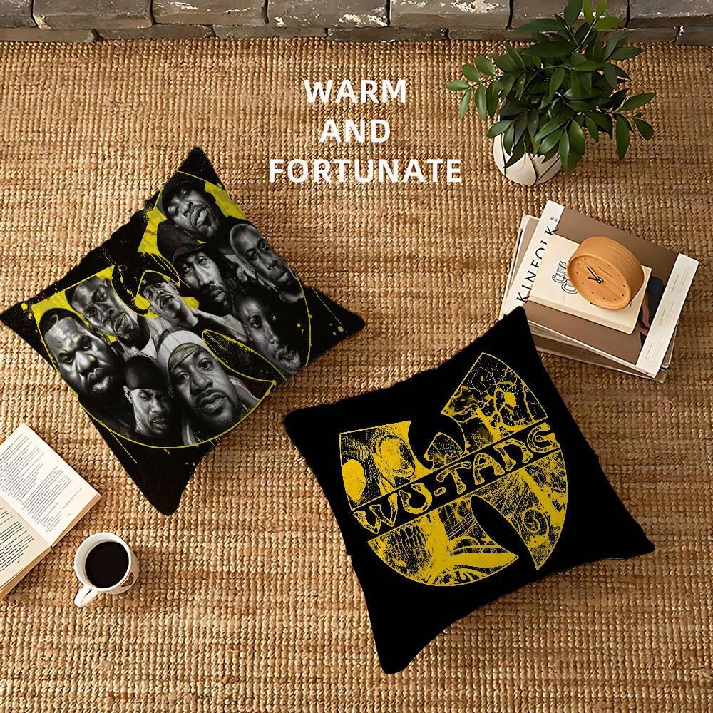 W-Wu-T-Tang C-Clan Group Cushion Cover Decorative Pillow Sofa Home Decor Case Pillow Cases