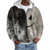 Men Zipper With Pockets  Vintage Hoodies Casual Sweatshirts Lightweight