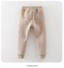 Kids' Seven-Level Windproof Velvet Sweatpants - Korean Style for Autumn/Winter