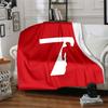 7 Theme Printed Blanket - Perfect for Couch, Bed, Travel & Outdoor Use | Machine Washable, Cozy & Durable.