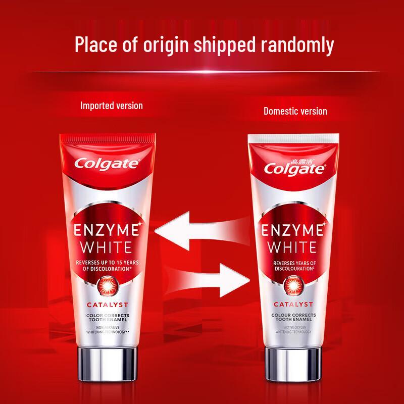 Colgate Red Tube Enzyme Whitening Toothpaste