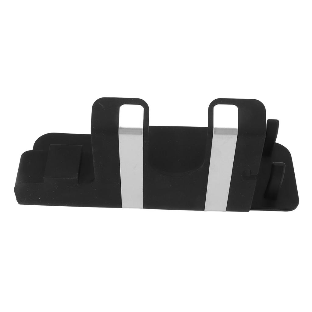 Wandmontierter Föhnhalter Föhnhalter Organizer Ständer Badezimmerzubehör Schwarz