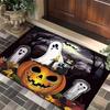 Halloween Diatom Mud Anti-Slip Floor Mat - Dust Removal, Absorbent, Easy-Clean Entrance & Bathroom Decor