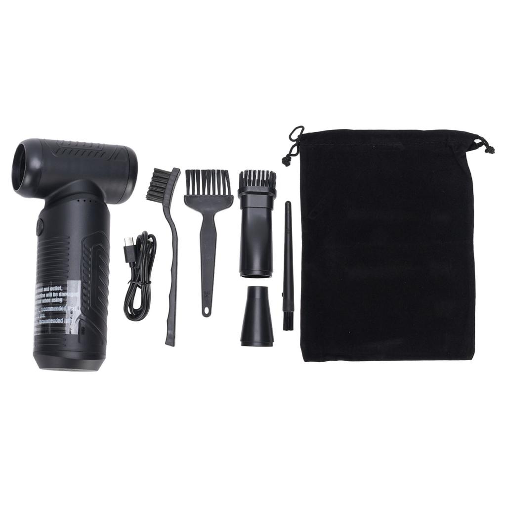 Compressed Air Duster 130000RPM Brushless Motor Dust Blower Cordless Rechargeable Air Blower for