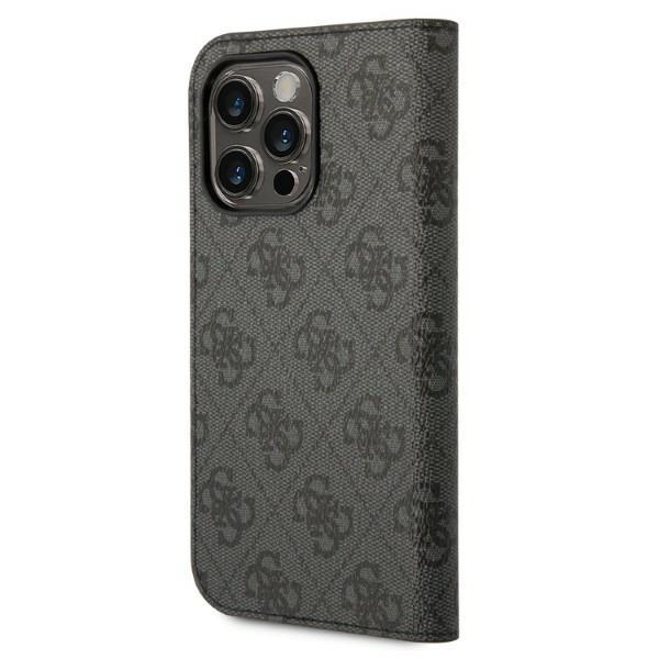 Guess Gubkp14Xhg4Shk Iphone 14 Pro Max6,7 Czarny/Black Book 4G Vintage Gold Logo