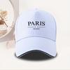 Paris France Eiffel Tower Print Baseball Cap Unisex Polyester Outdoor Casual Duckbill Hat