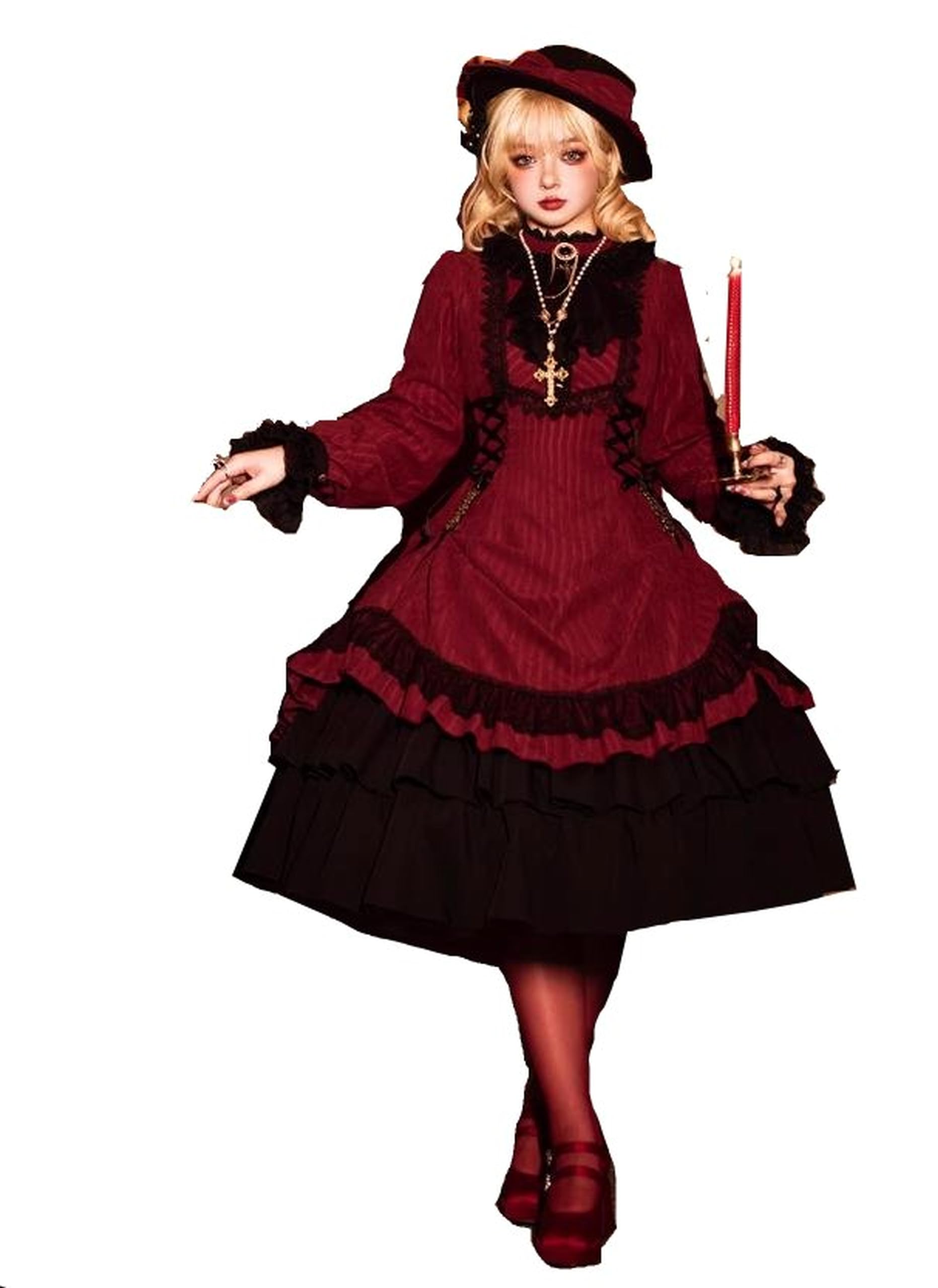 

Аниме Косплей Костюм Комплект с Подсумками Женский (M)