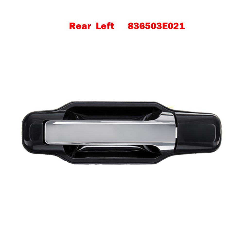LHD Front Left/Right Black Exterior Door Handles For Kia Sorento 2003-2009 826503E021 826603E021 836503E021 836603E021