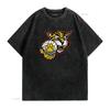 Mens WILDCATS Cool T Shirt Black vintage Washed Stretched Casual graphic Breathable Versatile Comfortable Stylish