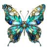 Łapacz Słońca do Dekoracji Pokoju Motyl Akrylowy Łapacz Słońca, Tęczowe Światło Wisząca Dekoracja, Trwały Efekt Kryształowy Ogród Sznurek Ozdoba Salon