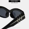 Sonnenbrille Damen Trend 2025 Klassisch Rund Retro Vintage Shades Großrahmen Sonnenbrille Marke Designer Klassische Sonnenbrille UV400