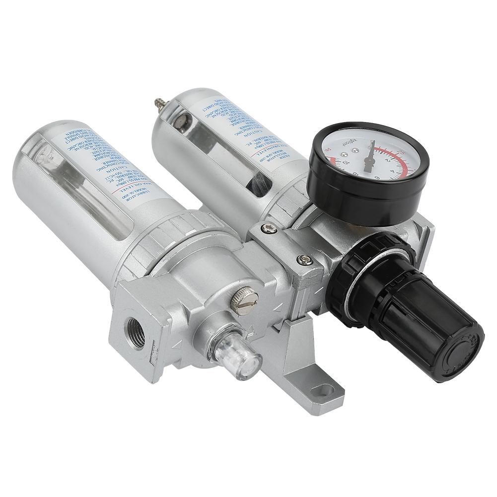 1ks Odlučovač vlhkosti pro vzduchový kompresor Filtr na olej a vodu Regulátor tlaku Maznice Nástroj