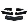 Fits Chevrolet Corvette C8 (2020-2024) Front Splitter: Five-Section Modified Lip Kit