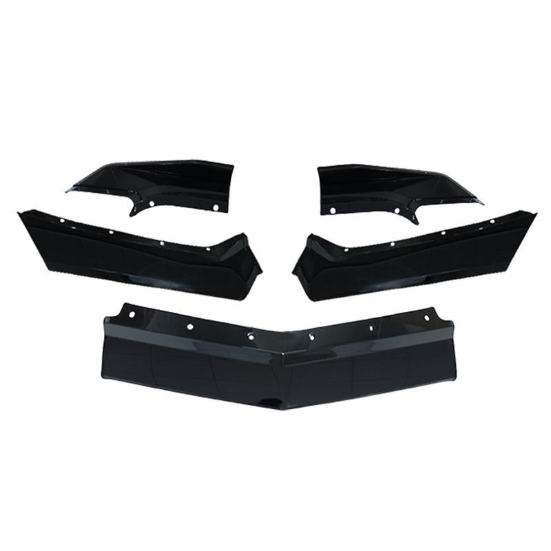 Fits Chevrolet Corvette C8 (2020-2024) Front Splitter: Five-Section Modified Lip Kit