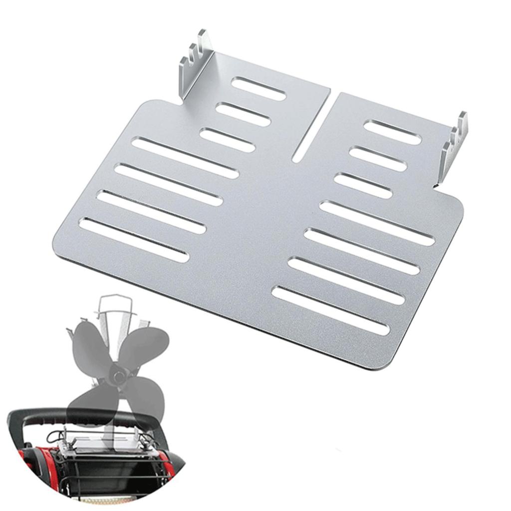 Wärmebetriebener Ofenlüfterständer Edelstahlhalterung für effiziente Wärmeverteilung Zubehör für Holzofenlüfter