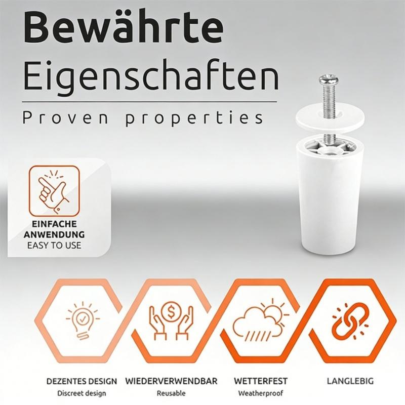 8Pcs Plastic Roller Blind Stops Heavy Duty Blind Stops Upgrades for Enhancing Curtain Functionality & Aesthetic Value