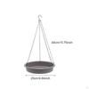 Bird Bath, Chain Feeder, Garden Hanging Bath for Pigeons in Outdoor