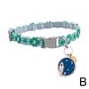 Fashion Rainbow Flower Cat Collar With Bell Kitten With Adjustable Cat 1Piece Collar Adjustable Necklace Pendant Puppy R0C6