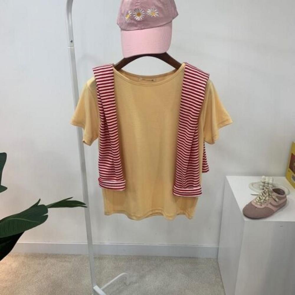 C S In The Room Kama baSiC Round neCk ShorT Sleeve T ShirT 8Color