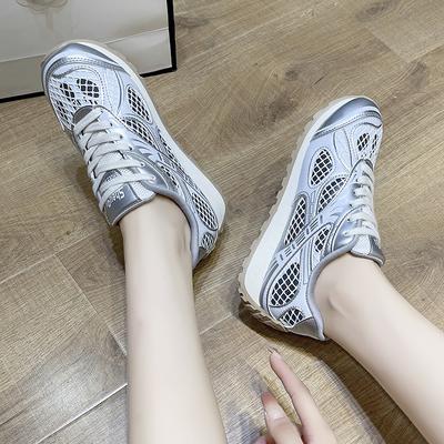 Modne Damskie Buty Sportowe Treningowe Damskie Lekkie Sneakersy Oddychające Buty Sportowe Fitness