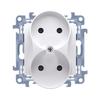 Simon 10 White - Double Socket CG2M.01/11
