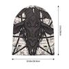 Pentagram Goat Skull Beanie Hat Autumn Winter Warm Bonnet Cap Unisex Knit Hats Headwear Skullies Beanies