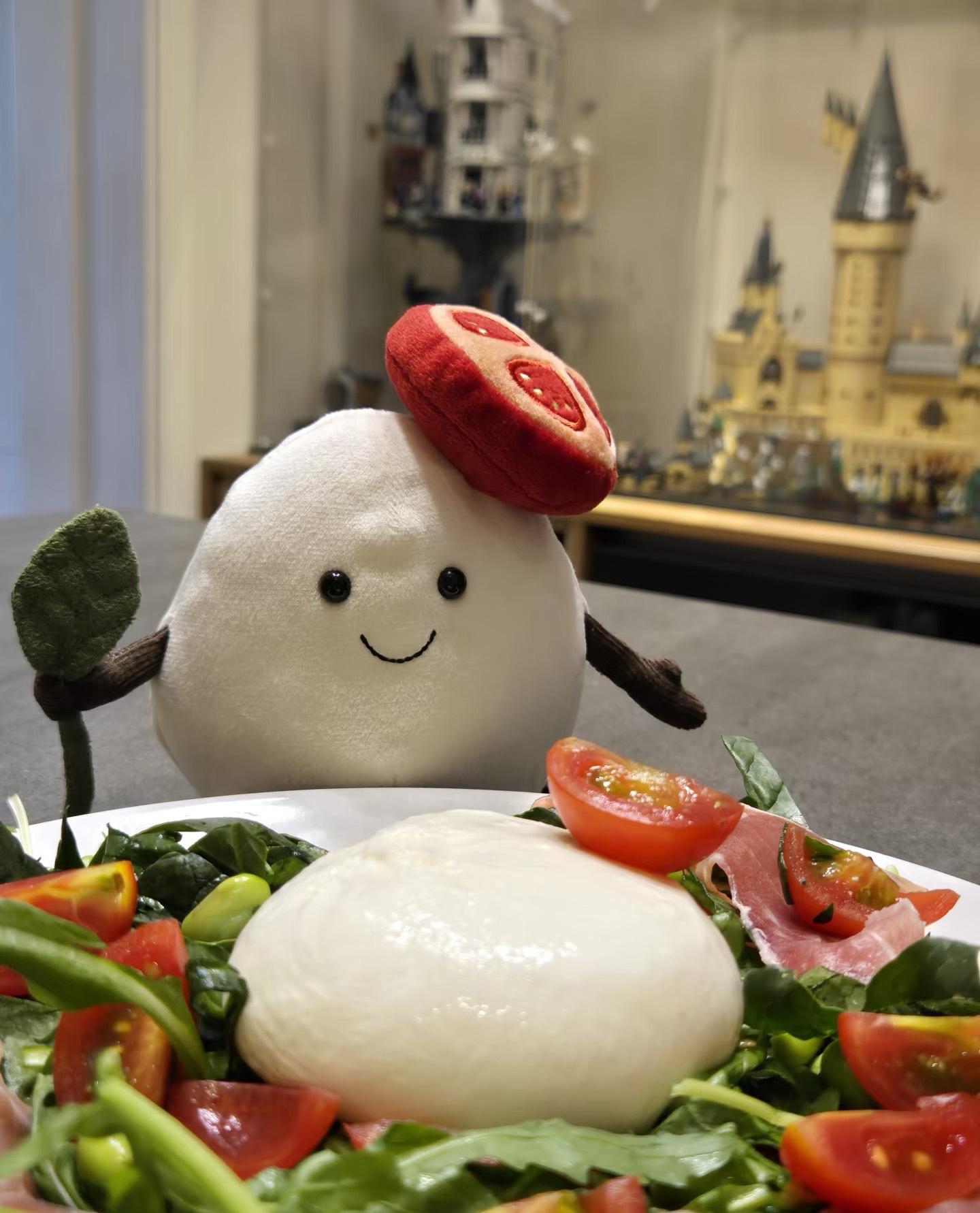 

2025 UK Fun Kemi Camembert Cheese Doll Plush Toy In Stock