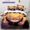 Cartoon Pattern Bedding Quilt Set Quilt Cover Pillowcase Home Decoration Birthday Gift (1 * Duvet Cover + 2 * Pillowcase, Without Core)