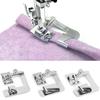 3pcs Sewing Machine Accessories Domestic Sewing Machine Foot Narrow Rolled Hem Sewing Machine Presser Foot Household Sewing Tool