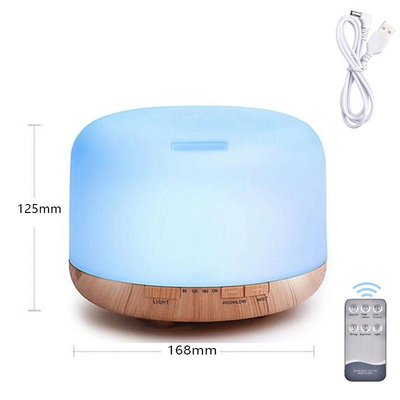 "MUJI Ultrasonic Humidifier: 500ml Aromatherapy, USB-Powered, High Fog Capacity Home Appliance"