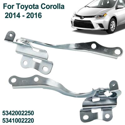 Set 2Pcs Car Hood Hinges Driver Passenger Side LH RH For Toyota Corolla 2014 2015 2016 TO1236187 TO1236188 Pair New Accessories
