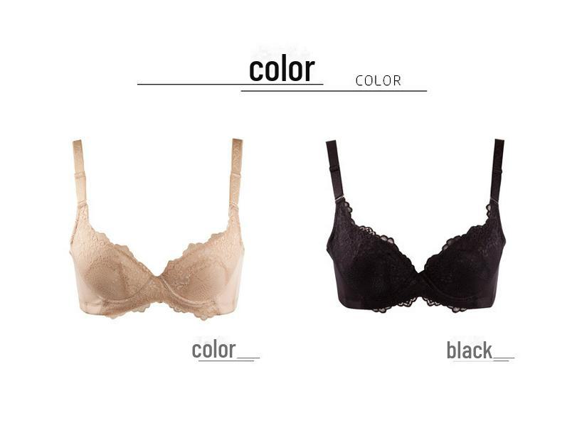 Sommer Neu Seide Französischer Dreieckscup Spitzen-BH für Kleine Brust