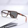 Sports Oversize Photochromic Myopia Glasses Trendy Square Color Changing Sunglasses for Men Women Fashion Near Sight Eyewear