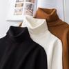 Hoge Hals Casual Plain Knit Pullover voor Heren - Herfst/Winter Japanse Trendy Stijl