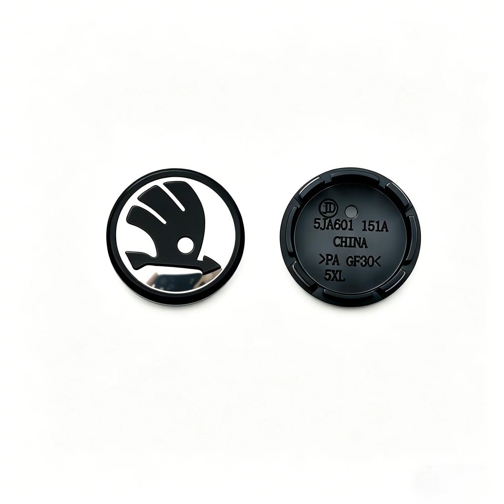Car Sticker 4Pcs 56mm 65mm Wheel Center Caps For Skoda V VRS Octavia Rapid Fabia Superb Plastic Car Wheel Hub Covervrs