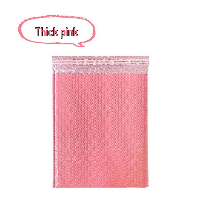 Large Self-Adhesive Bubble Wrap Bags for Clothing - Shockproof and Thickened Packaging with Foam for Small Card Protection