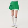 Functional Half   Half Pleats Skirt