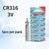 5 PCS Universal Fishing Tackle Lithium Batteries for Floats CR311 CR316 CR322 CR425 CR435 CR416 Night Fishing Use
