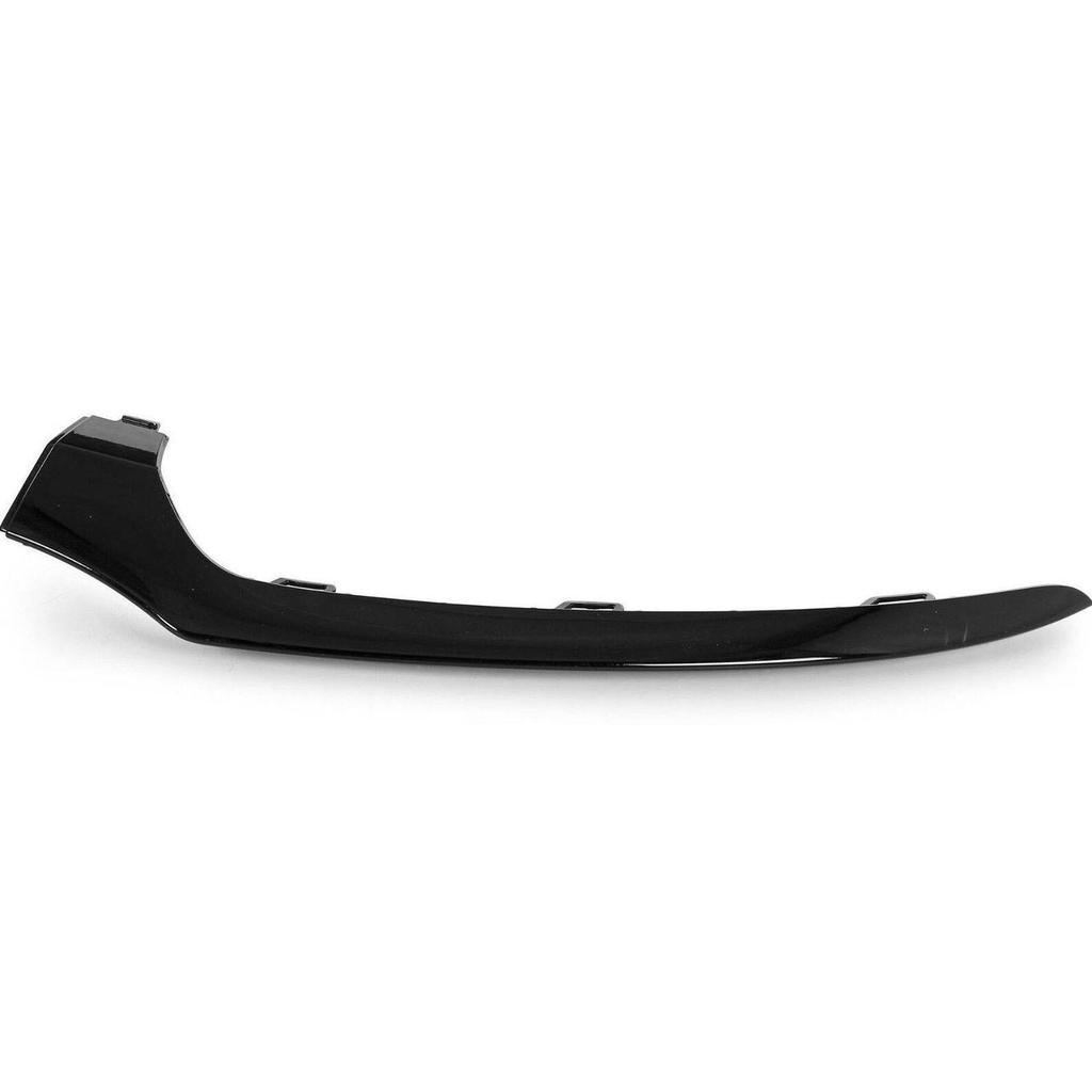 2058852500 & 2058852600: Mercedes-Benz C200 Front Bumper Trim Strips, Black, Left & Right.