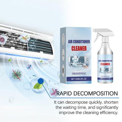 Klimaanlagenreiniger, gründliche Reinigung von Heizkörpern, 120 ml, Fleckenentferner, Geruchsentferner, Mehrzweck-Schaumreiniger-Spray