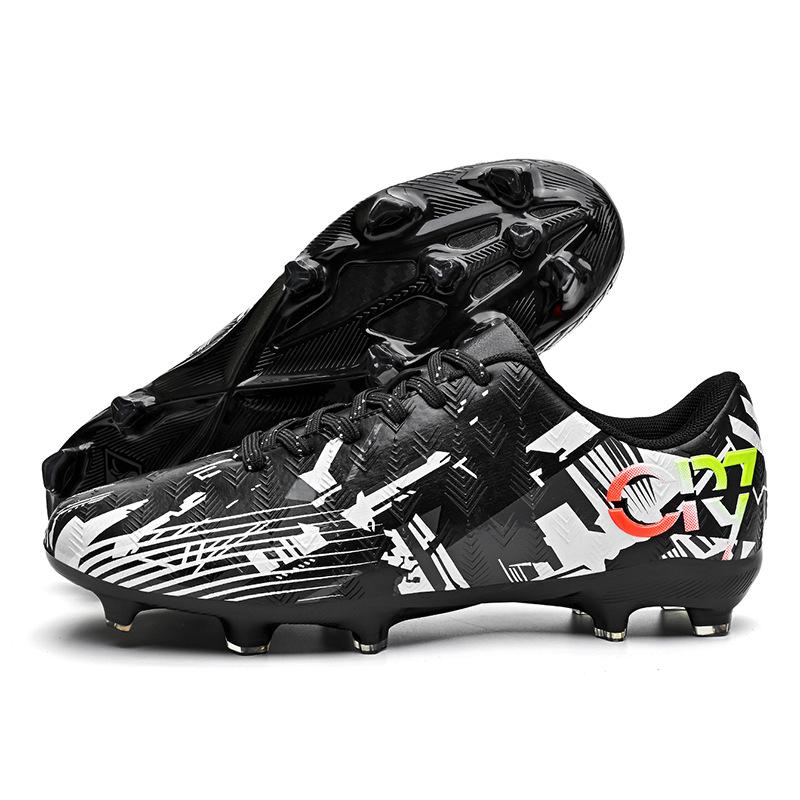 New Low-Top Men'S Football Shoes Artificial Turf Women'S Ag Long Nails Tf Broken Nails Youth Game Football Shoes