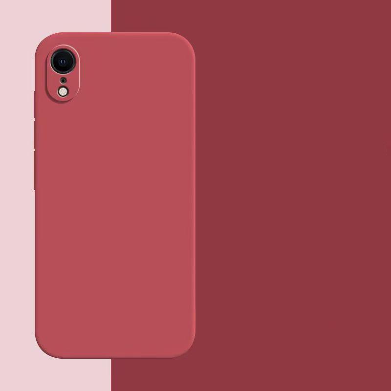 Liquid Silicone Case For iphone XR X Xs Max Shockproof TPU Silicone Protective Phone Back Cover For iphone X XR Xs Max